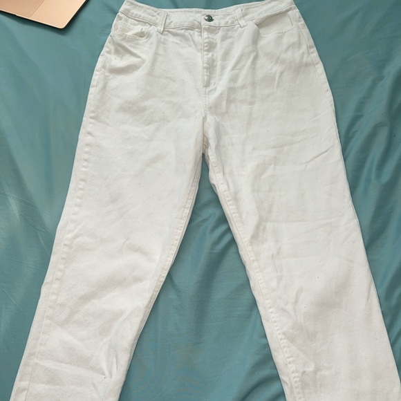White mom jeans - forever21 - Picture 1 of 2